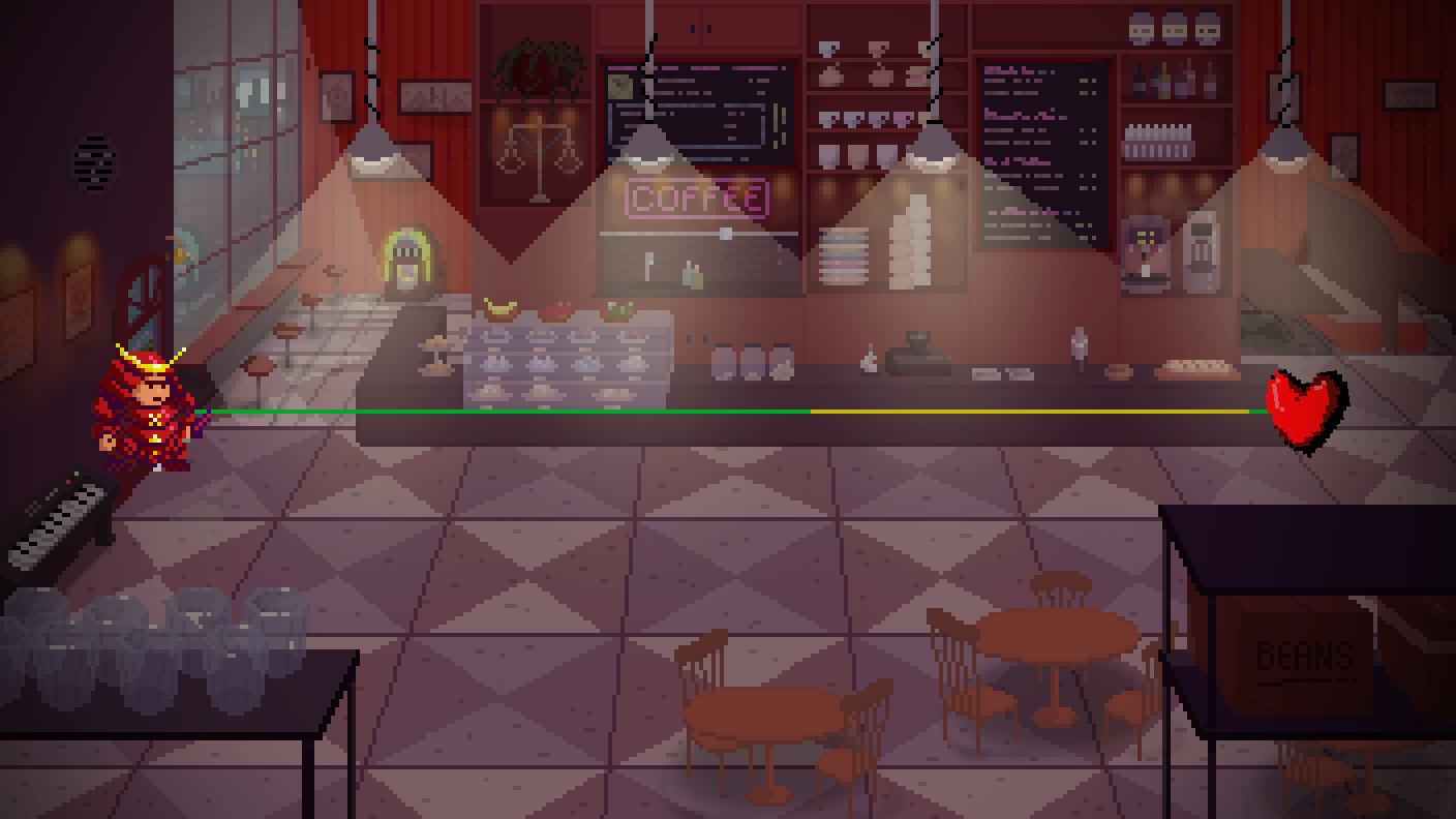 Coffee Shop (Night) theme